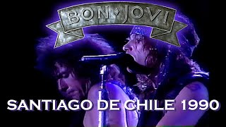 Bon Jovi - Santiago de Chile 1990 - Proshot - Full HD Remaster
