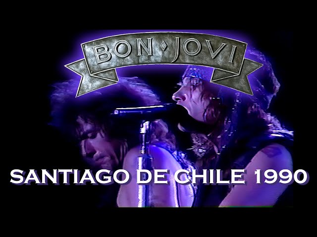 Bon Jovi - Santiago de Chile 1990 - Proshot - Full HD Remaster class=