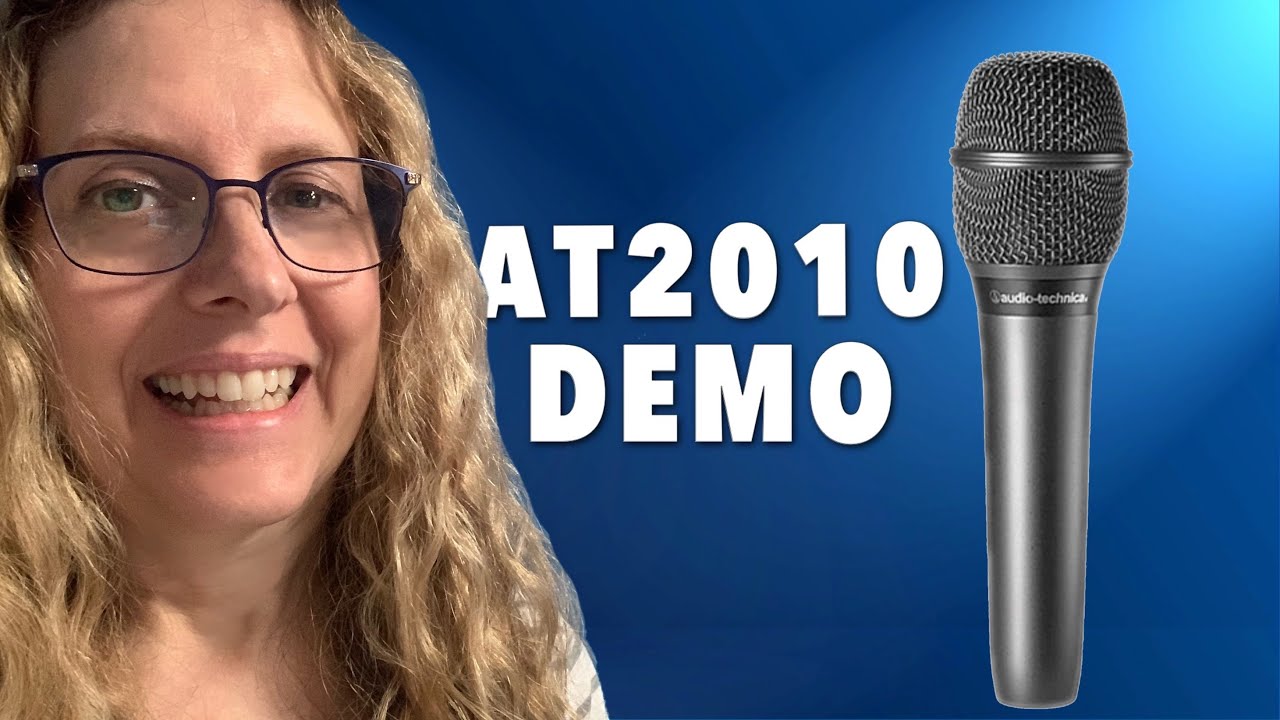 Audio Technica AT2010 Condenser Microphone Test - YouTube