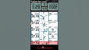 Rally Navigator Reader App (Android) with CI Control - obsolete (superseded by new app version)