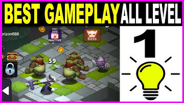Idle Iron Knight Best Gameplay Walkthrough Part 1 - All Levels Solutions Android IOS