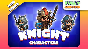 Knight || 2D Animated Character || Spriter || #2dcharacteranimation #2dcharacter #2dcharacterdesign
