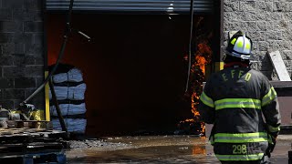 Fire Erupts, Quickly Spreads Through Winter Brothers Waste Facility In West Babylon