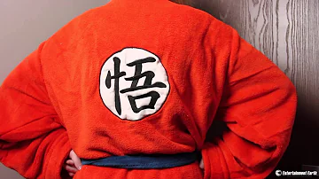 Dragon Ball Z Goku Bath Robe