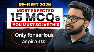 15 MCQs for Serious NEET Aspirants | Can You Score 12/15? | HMS Returns #1