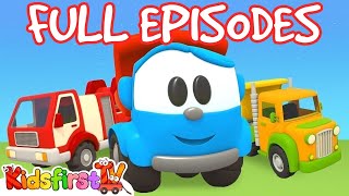 leo the truck robots for kids cartoon compilation for kids