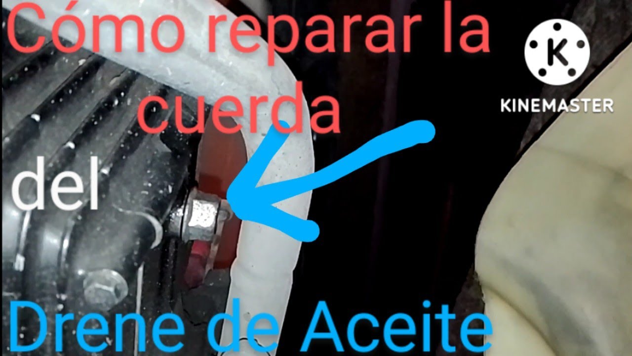 como-reparar-cuerda-de-drene-de-aceite-yamaha-fz-16-how-to-repair-oil