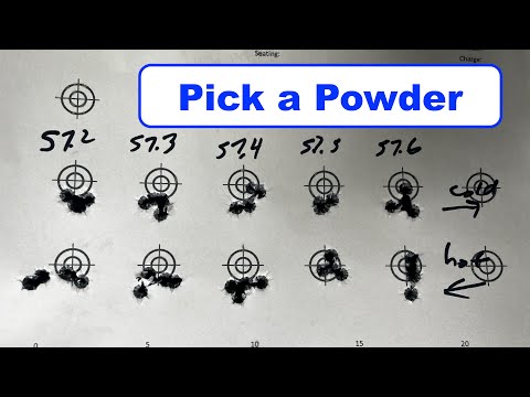 Load With Me - Series 3 - Reloading Powder Charge Test