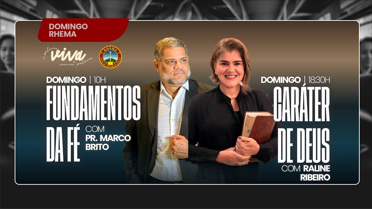 Domingo Rhema| Raline Ribeiro | 25/01/2026 - Verbo da Vida