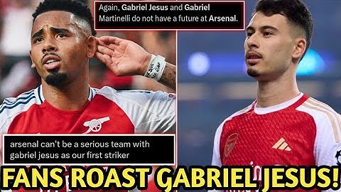Fans DEMAND Gabriel Jesus And Martinelli  BENCHED After This (Arsenal vs Atlanta)