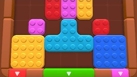 Color block puzzle 3D jam level 23