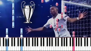 UEFA Champions League - INTRO - Piano tutorial