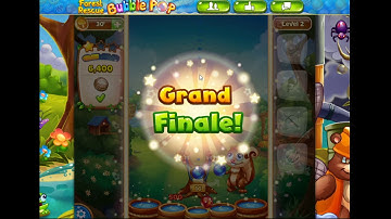Forest Rescue bubble pop level 2