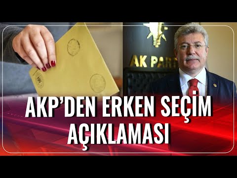 AKP'den Erken Seçim