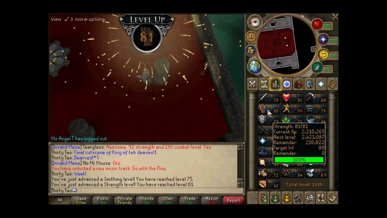 King of the dwarves Final cut scene!