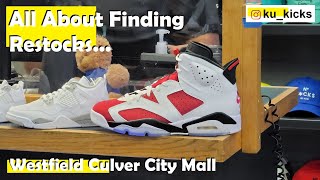 Always Gotta Keep An Eye Out on The Wesftield Culver City Mall... Sneaker Shopping