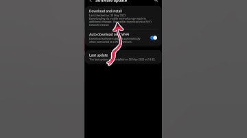 How to check Software updates in Samsung phone | Software Update In Samsung| #samsung | #shorts