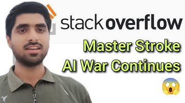Stack Overflow 💪 AI War 😱 Overflow API 🤓