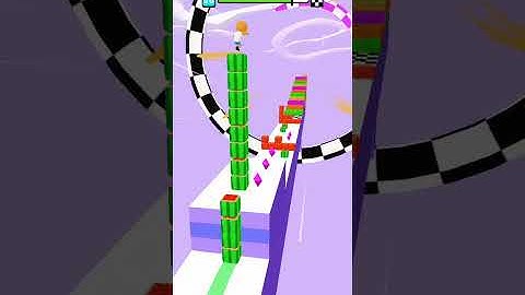 Cube Surfer! Game Level 58 cube game video games गेम वीडियो गेम की वीडियो 🔥cube Surfer