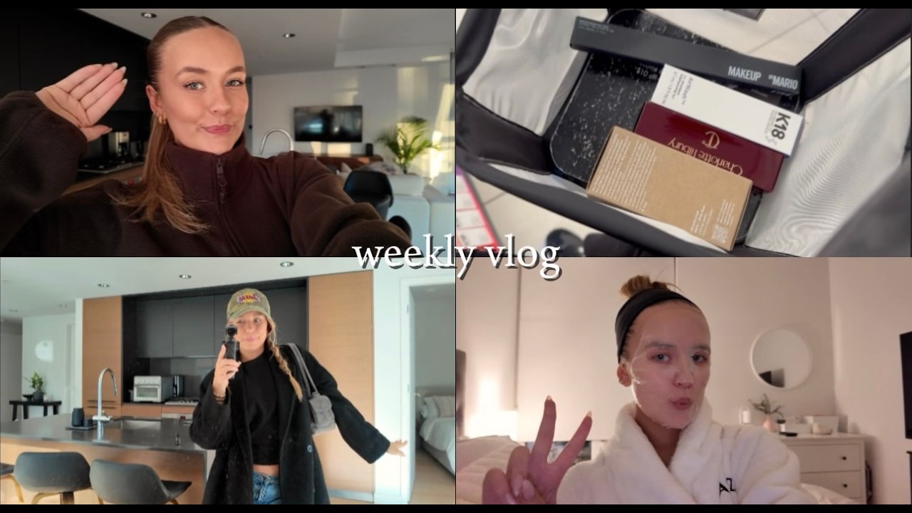 weekly vlog | get ready with me, shopping, Sephora haul & trying new ...
