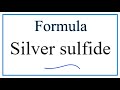 Silver Compounds and Their Properties