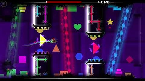 Swirl remake | SWIRL II by Dudex (Harder 7* / 3 coins) | Geometry Dash 2.11