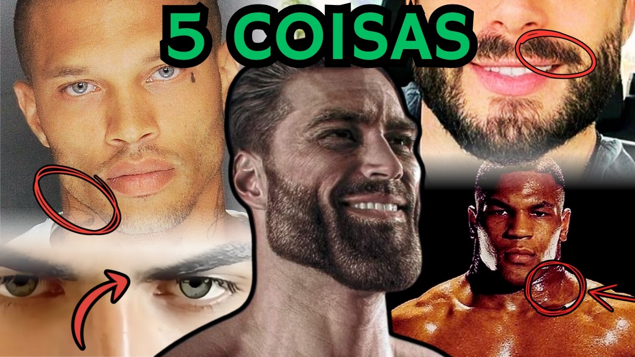 5 coisas que fazem você ter um ROSTO ATRAENTE