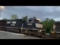 NS Abrams Yard With NS 7009