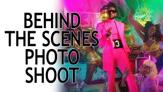 #BTS with Usher: Residency Behind the Scenes Photo Shoot with Celebrity Hairstylist Kiyah Wright
