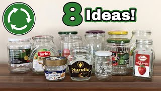8 Amazing Ideas To Make With Old Glass Jars