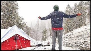 Snow fall❄️ in Manali WhatsApp status ❤️ | Ishq wala love song | #Snowfall #Manali #SnowTrek