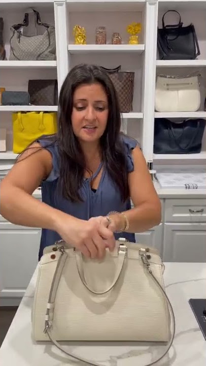 Louis Vuitton Brea GM Epi Leather Tote Review & What Fits Inside/What's In  My Work Bag 