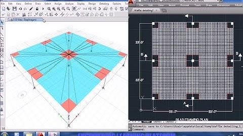 Design and detailing of waffle slab in etabs - PART 2