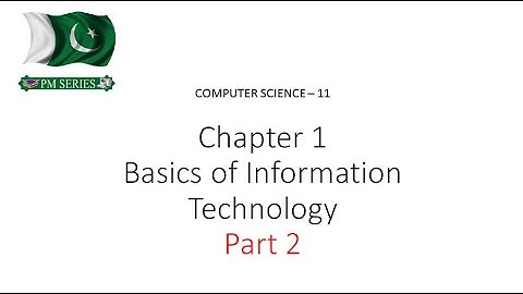 Lecture 2, Chapter 1 - Basics of Information Technology, Part 2, 1st year, Computer Science