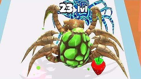 A game. Insect Evolution Run 3d.