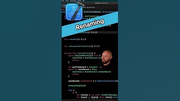 Xcode Tip - FAST Renaming #iosdeveloper #swift #xcode