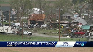 Iowa man dies from injuries after tornado hits Minden, family members confirm