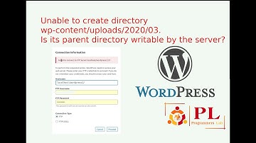 Unable to create directory wp-content/uploads/2020/03 Is its parent directory writable by the server