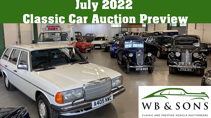 WB & Sons July 2022 Classic Car Auction Preview - 80s Fast Ford HEAVEN!