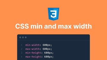 CSS min & max Width/Height Explained 📏