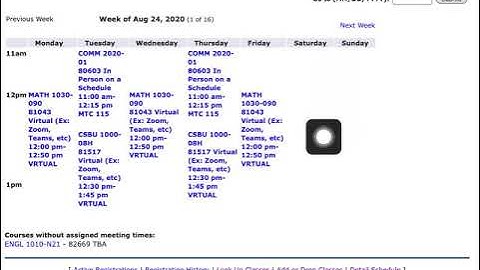 How to Find and Understand Your ChattState Schedule