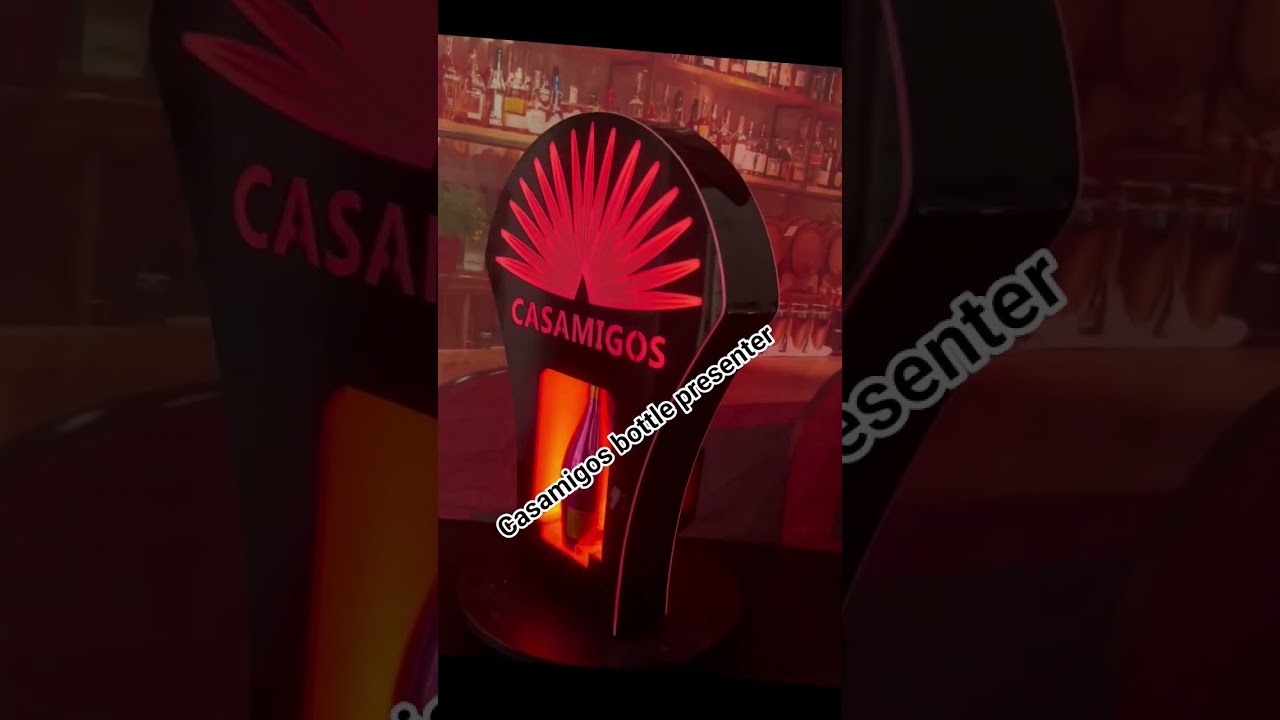 Casamigos Tequila Bottle Presenter