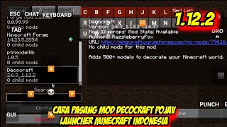 Cara Pasang Mod Decocraft Pojav Launcher Minecraft Indonesia screenshot 2
