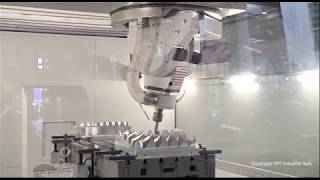 FPT Industrie SpA DINOMAX Machining of a gear