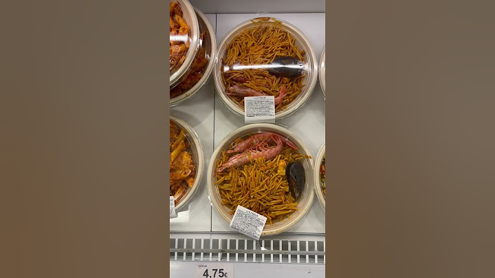 Local food with prices you can find at Mercadona Barcelona #barcelona #localfood #food