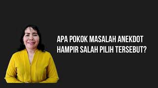 SMA Bahasa Indonesia : Teks Anekdot