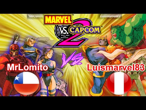 Marvel vs Capcom 2: New Age of Heroes - MrLomito vs Luismarvel83