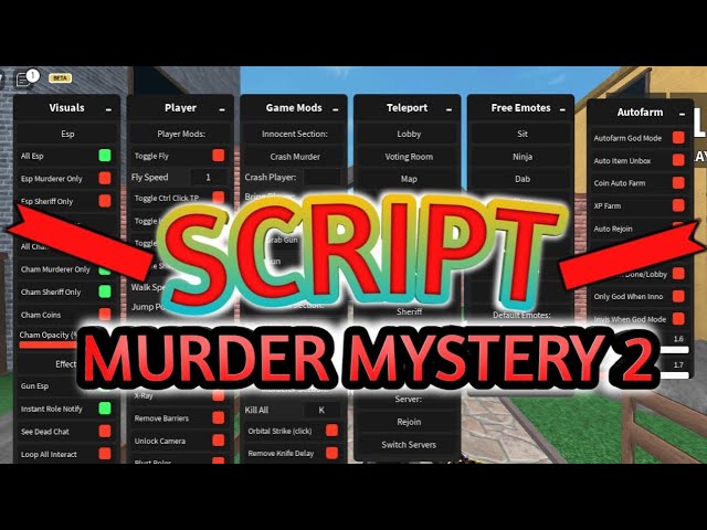 Devilware Murder Mystery 2 Mobile Script