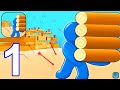 Stack build io brick castle  gameplay walkthrough part 1 tutorial iosandroid