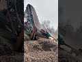 gravel crushing machine process  #shorts